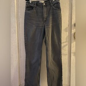 Abercrombie 90s Straight High Rise Jeans